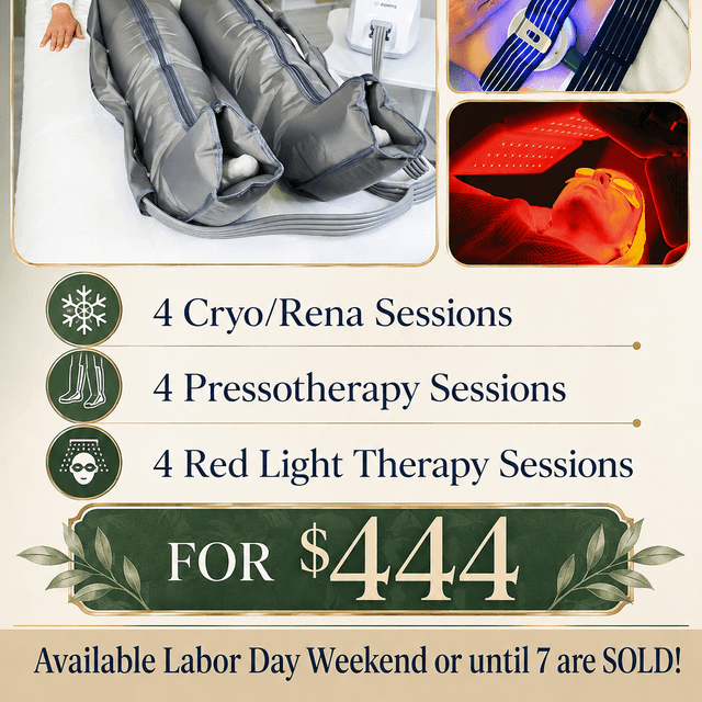 Labor Day Special at Serenity Health & Wellness in Rhinelander, WI