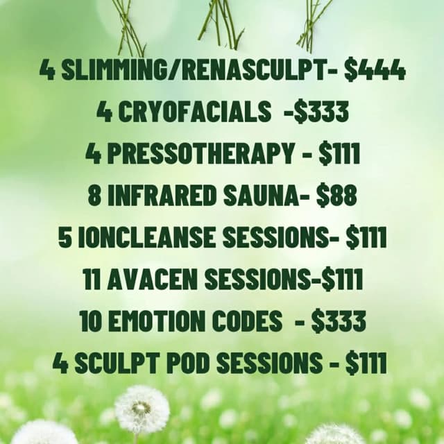 8 Infrared Sauna Sessions - $88 at Serenity Health & Wellness in Rhinelander, WI