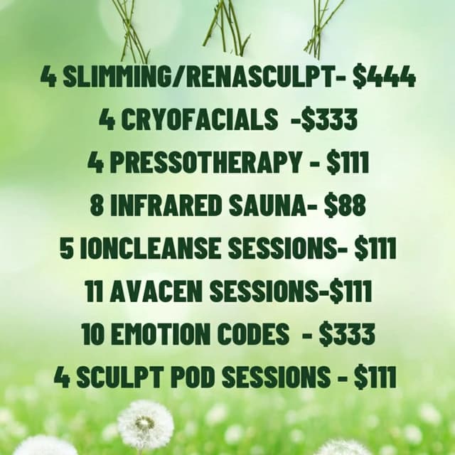 11 Avacen Sessions - $111 at Serenity Health & Wellness in Rhinelander, WI