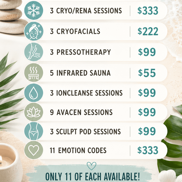 5 Infrared Sauna Sessions - $55 at Serenity Health & Wellness in Rhinelander, WI